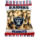 OAK-3346 - Las Vegas Raiders- Plush Peanut Bag Toy